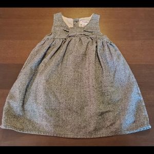 🍂🍁🍂Genuine Kids OshKosh 4T grey sparkle dress. Dark academia for grade school